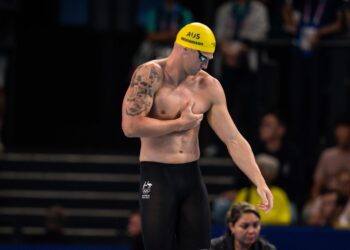 Sam Williamson e Sam Short, os dois levando o segundo ouro do Commonwealth Games