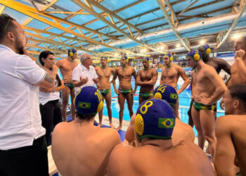 Brasil vence África do Sul e segue na disputa pelo 13º lugar no Mundial Sub-18 de Polo Aquático