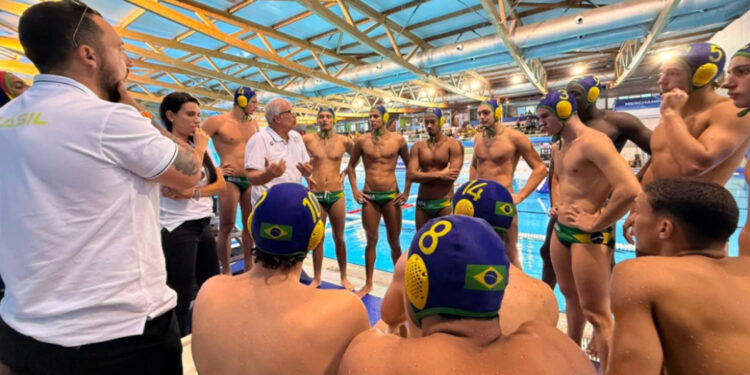 Brasil vence África do Sul e segue na disputa pelo 13º lugar no Mundial Sub-18 de Polo Aquático