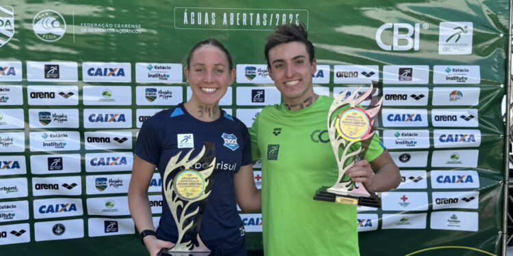 Leonardo Macedo e Cibelle Jungblut são os destaques no Brasileiro da CBDA