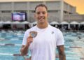 Guilherme Caribé é bronze nos 50m borboleta do Pan Pacífico