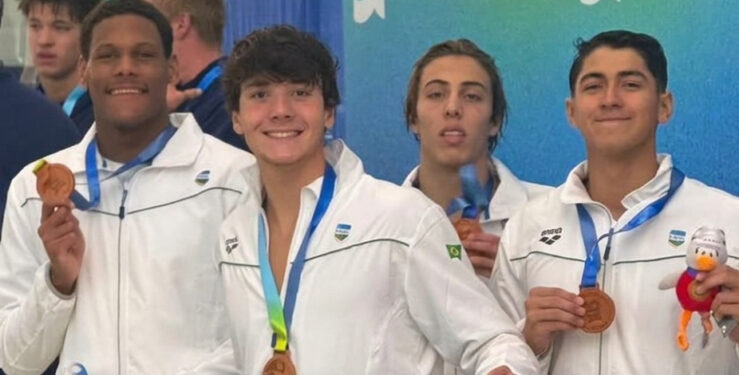 Brasil termina Pan-Pacífico Júnior com 7 medalhas conquistadas