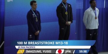 Davi Vallim é prata, Kauã Carvalho bronze no Pan Pacífico Júnior
