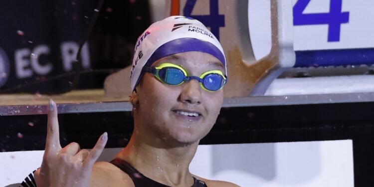 Mafê Costa e Giulia Carvalho superam recordes sul-americanos no Finkel