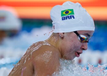 Gabriel Machuco e Agatha Amaral fazem melhor tempo do ano entre as 10 vitórias do Brasil no ODESUR