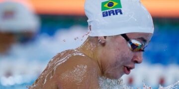 Gabriel Machuco e Agatha Amaral fazem melhor tempo do ano entre as 10 vitórias do Brasil no ODESUR