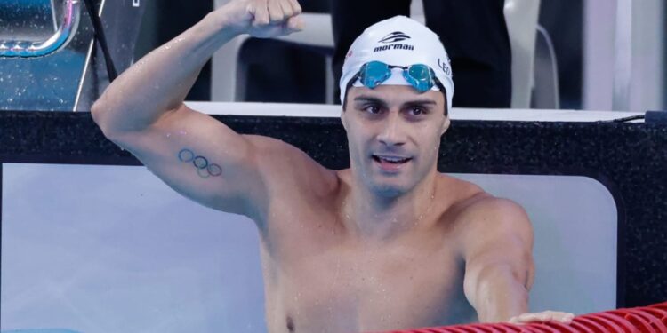 Leo de Deus se sagra tetra campeão dos 200 costas nos Jogos ODESUR