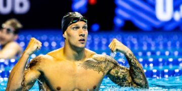 Caeleb Dressel duas vitórias e está de volta a Seleção Americana