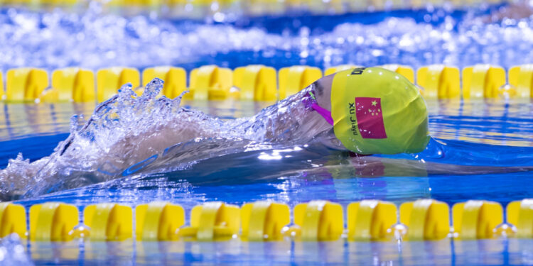 Jiayu Xu foi o destaque do Campeonato Chinês de curta