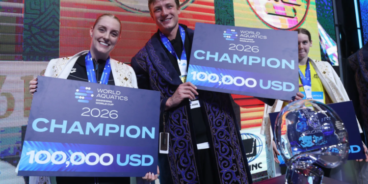 Marrit Steenbergen e Pieter Coetze Rainha e Rei da Copa do Mundo 2026