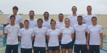 CBDA organizou camp com a seleção brasileira de águas abertas