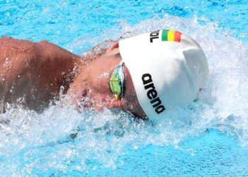 Que bien esta nadando el boliviano Esteban Nuñez Del Prado