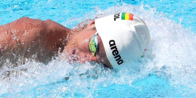 Que bien esta nadando el boliviano Esteban Nuñez Del Prado