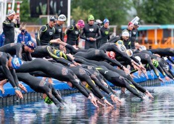 Nadadores argentinos de aguas abiertas se preparan para el Mundial de Budapest
