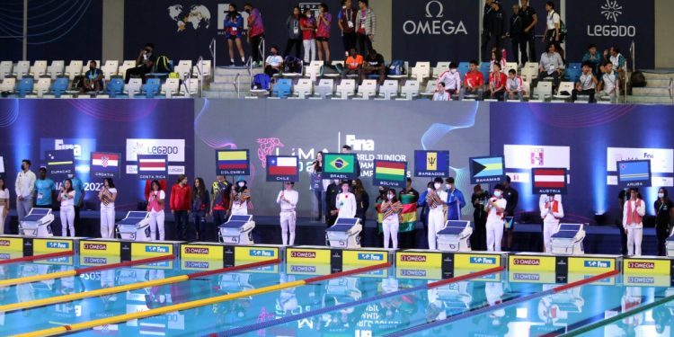 Países latinoamericanos con medallas en Campeonatos Mundiales Junior