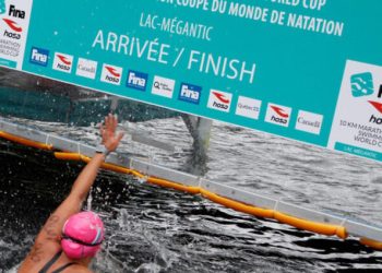 Tercera etapa del circuito mundial de aguas abiertas en Canadá