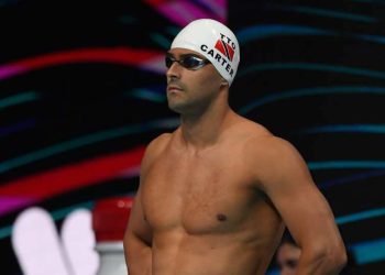 Dylan Carter, el nadador que se entrena