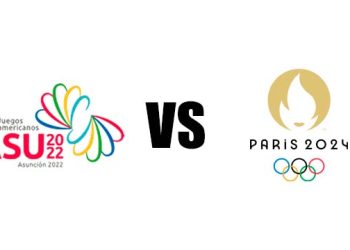 Tabla comparativa de tiempos de los ganadores del Odesur vs la marca A de París 2024