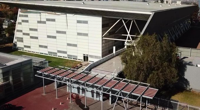 Empezaron las reformas de la piscina de Santiago para los Juegos Panamericanos