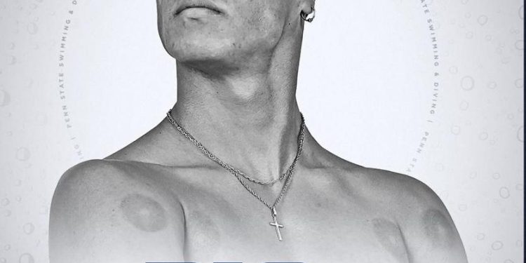 Eduardo Cisternas es el mejor nadador de la Conferencia Big 10