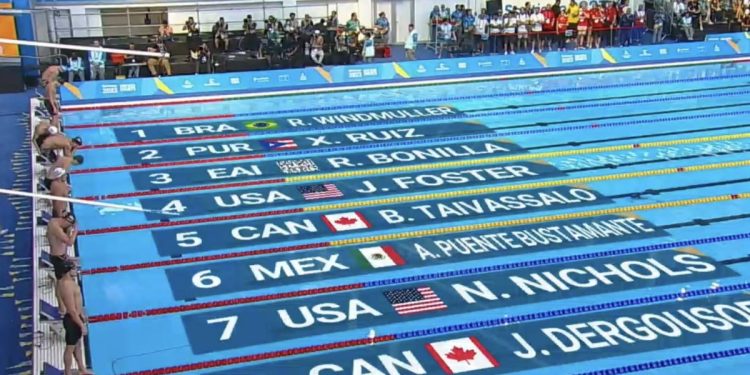 Se vuelve a repetir el bronce mexicano en los 200m pecho