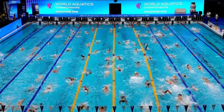 Los nadadores latinoamericanos que abren el mundial de Singapur