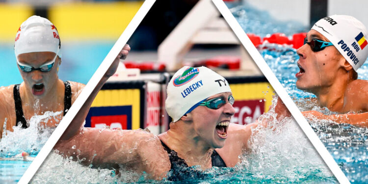 Los nadadores más rápidos en lo que va del 2025