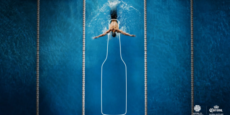 Nuevos tiempos: World Aquatics anuncia patrocinio con la cerveza Corona