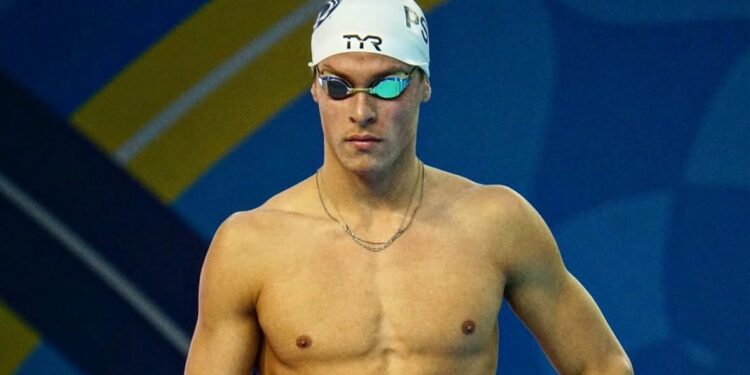 Eduardo Cisternas de Chile establece nuevo récord nacional de 200m libre rompe la barrera del 1:50