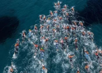 Última etapa de la World Cup de aguas abiertas en Italia