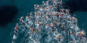 Última etapa de la World Cup de aguas abiertas en Italia