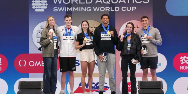 Los nadadores que están en carrera para ganar la corona en Toronto