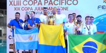 Colombia campeón de la Copa Pacífico de Natación 2025