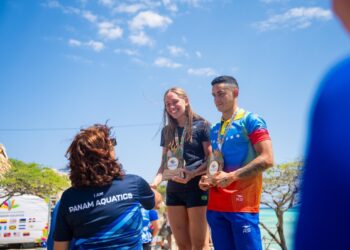 Diego Vera y Cibelle Jungblut brillaron en Aruba