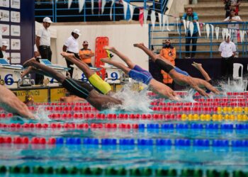 Los podios del tercer día en los Panam Aquatics Swimming Championships
