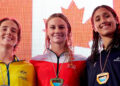 La primera medalla de Argentina en el Pan Pacífico de Natación